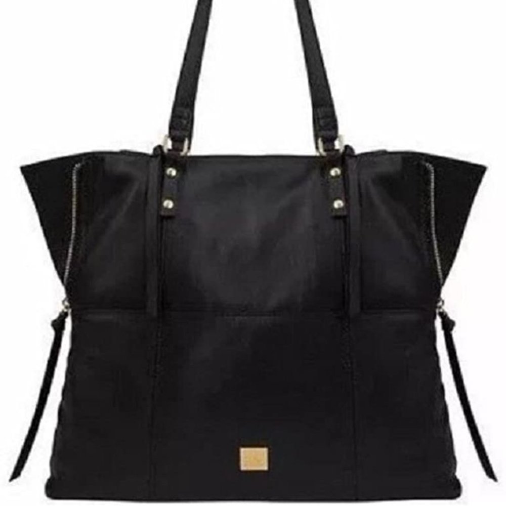 Kooba XL  Black Leather Tote